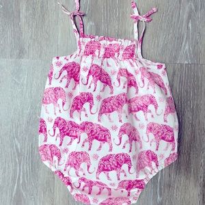 Gap baby elephant bubble one piece 0-3